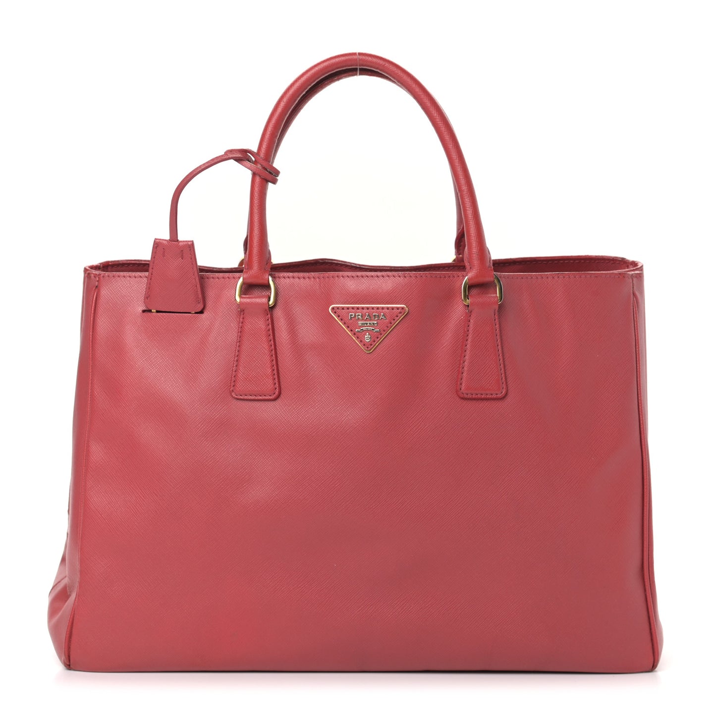 Saffiano Lux Large Tote Fuoco