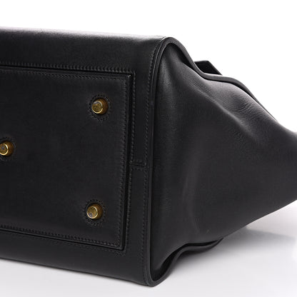 Celine Smooth Calfskin Small Tie Knot Tote Black 9 of 17