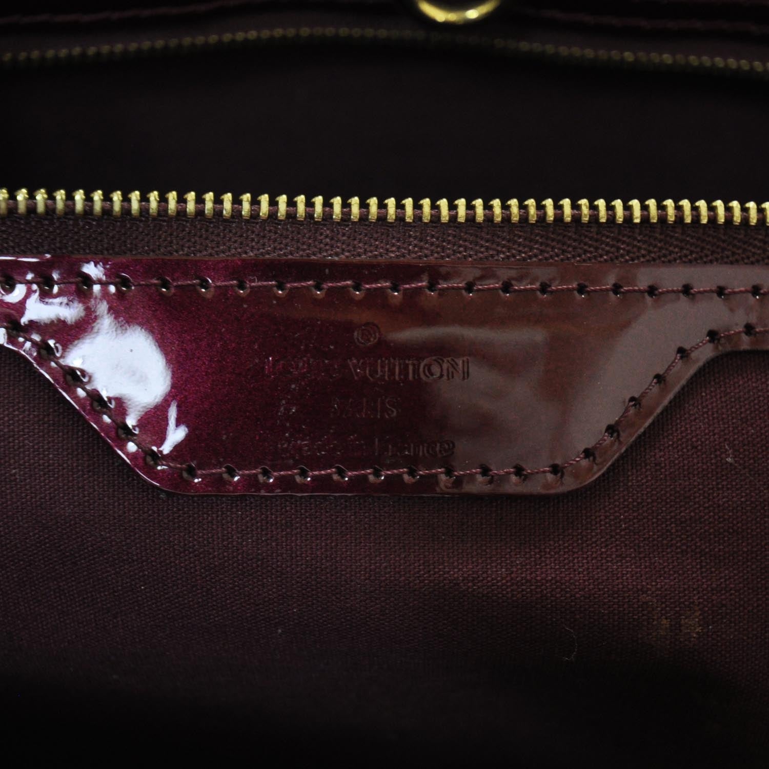 Louis Vuitton Vernis Wilshire GM Rouge Fauviste 9 of 9