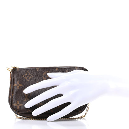 Louis Vuitton Monogram Mini Pochette Accessories 2 of 9