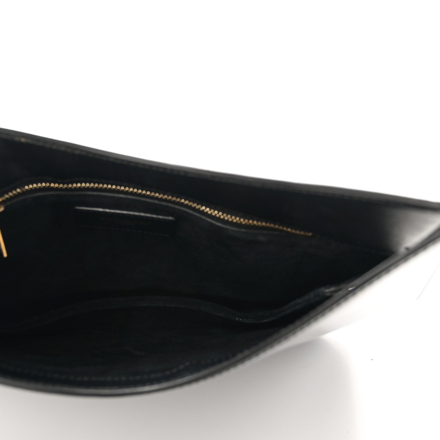 Patent Calfskin Sadie Shoulder Bag Black