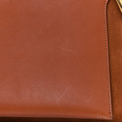 Chloe Calfskin Suede Medium Roy Bag Caramel 17 of 17