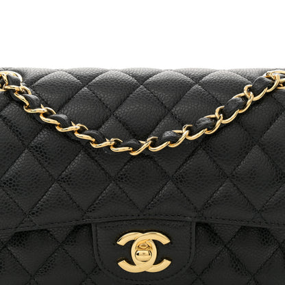 Chanel Caviar Quilted Small Double Flap Black 8 of 11