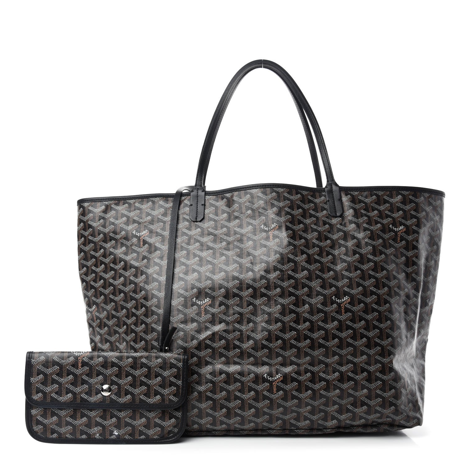 Goyard Goyardine Saint Louis GM Black 1 of 13