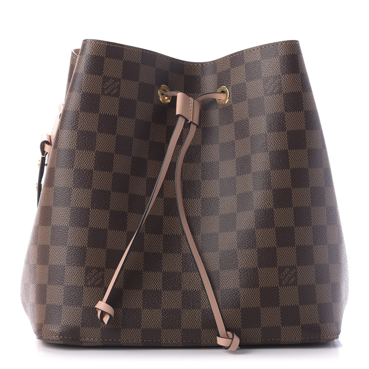 Damier Ebene Neonoe MM Venus Pink