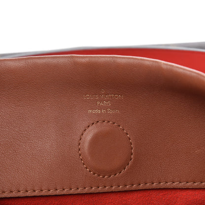 Louis Vuitton Monogram Tuileries Besace Caramel Rouge 6 of 12
