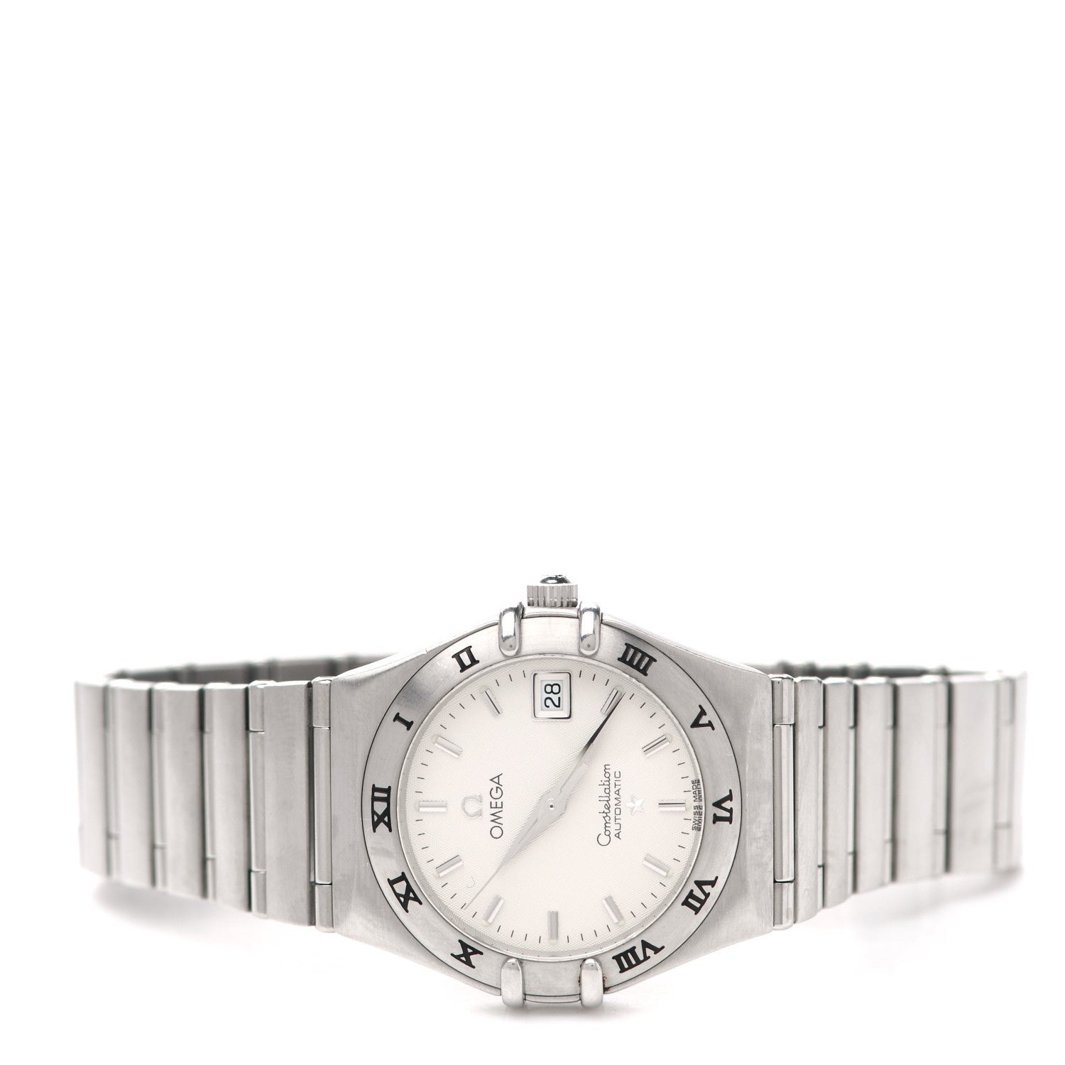 Omega Stainless Steel 27mm Constellation Automatic Watch White 766.1201 2 of 4