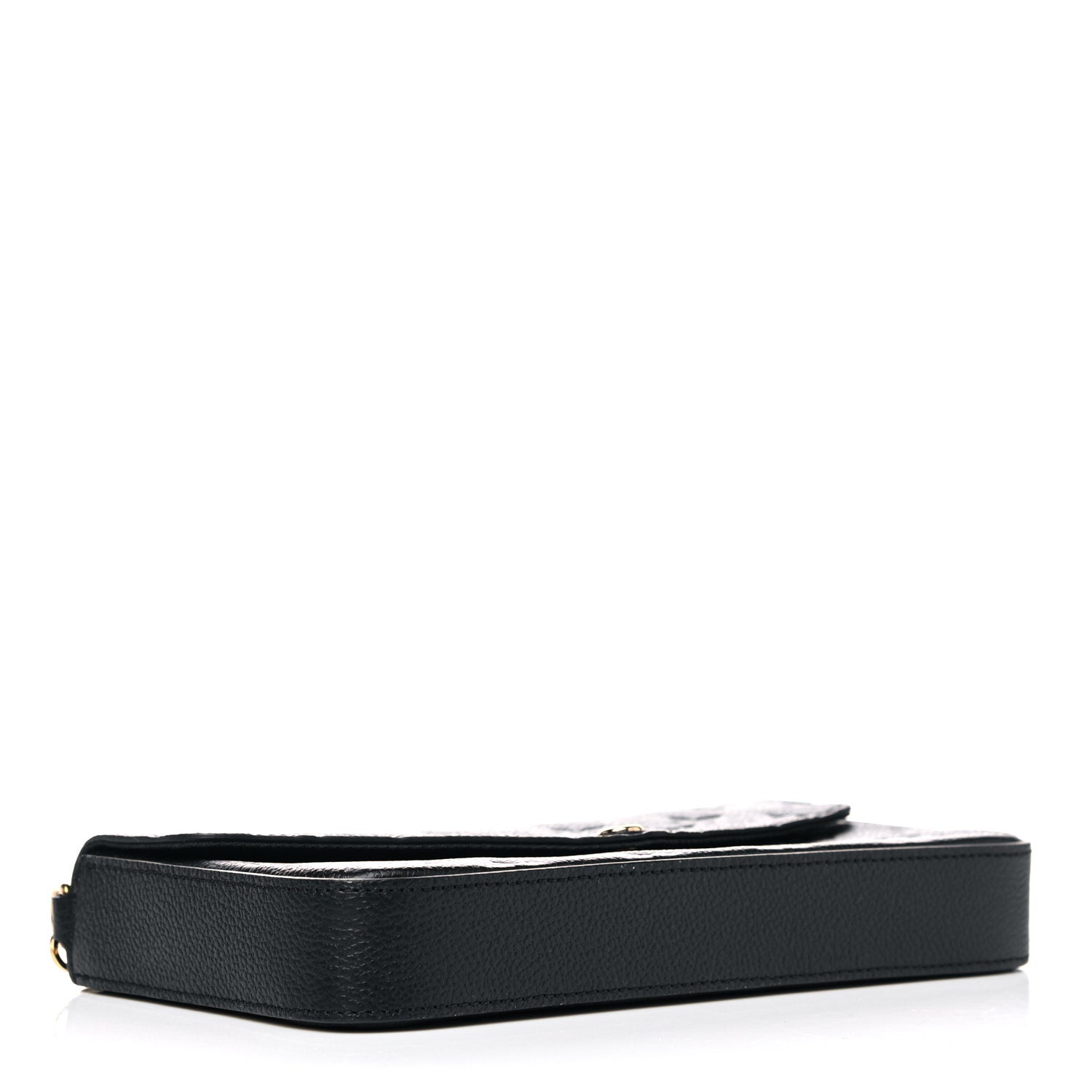 Louis Vuitton Empreinte Pochette Felicie Chain Wallet Black 4 of 10