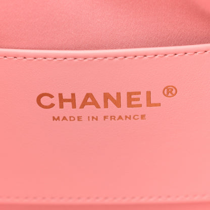 Chanel Caviar Quilted Small Chanel 25 Handbag Light Pink 6 of 11