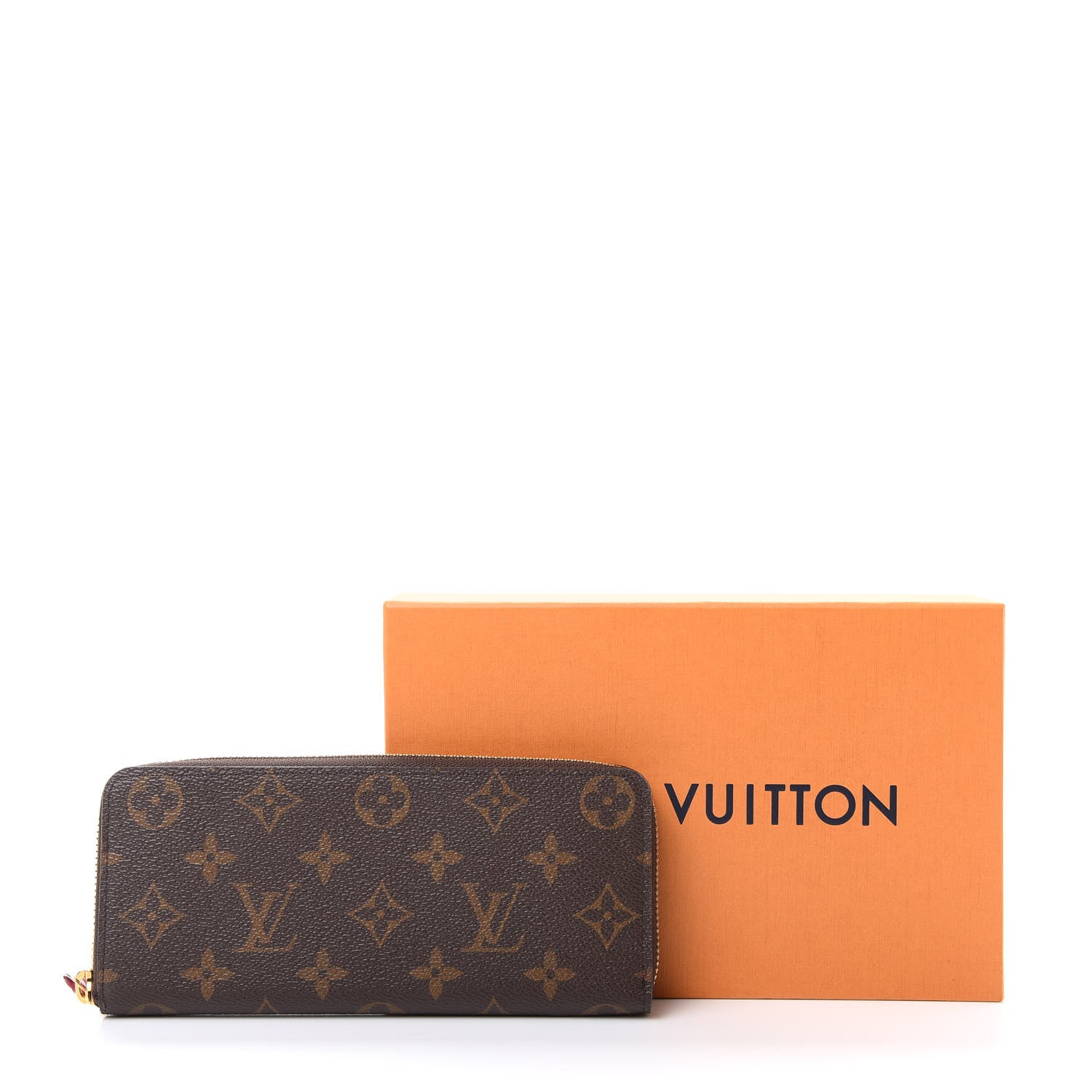 Louis Vuitton Monogram Clemence Wallet Fuchsia 8 of 8