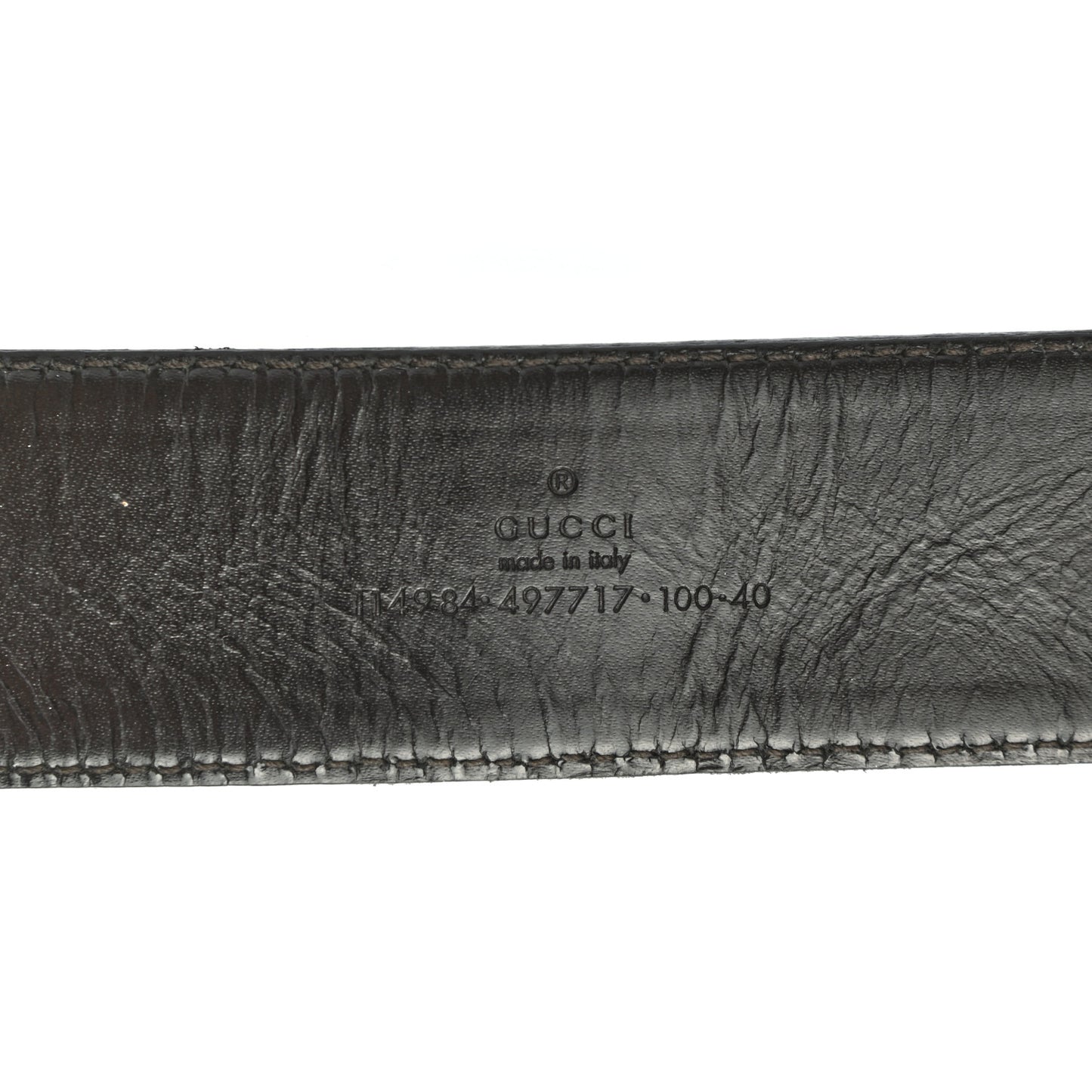 Calfskin Web Interlocking G Belt 100 40 Navy