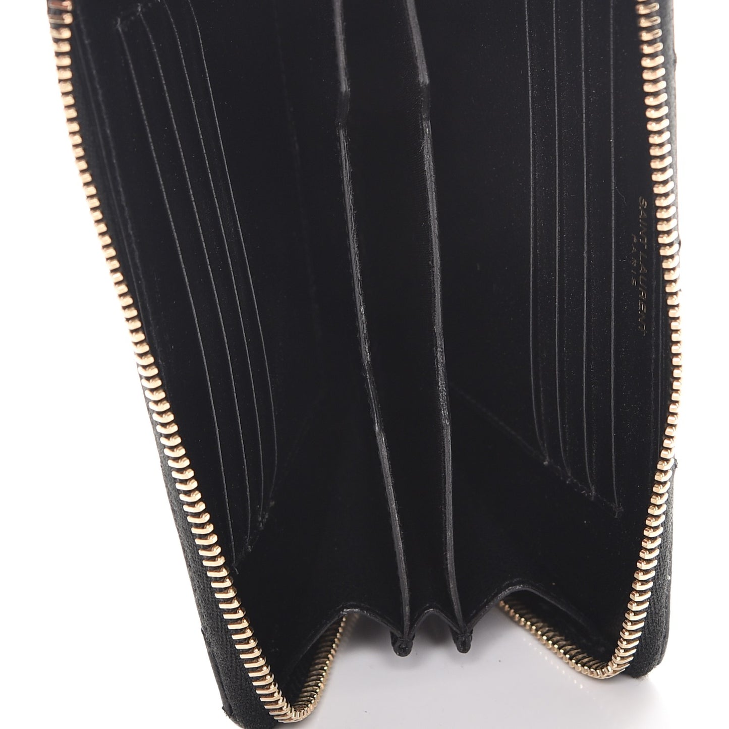 Grain De Poudre Matelasse Chevron Monogram Phone Wallet Black