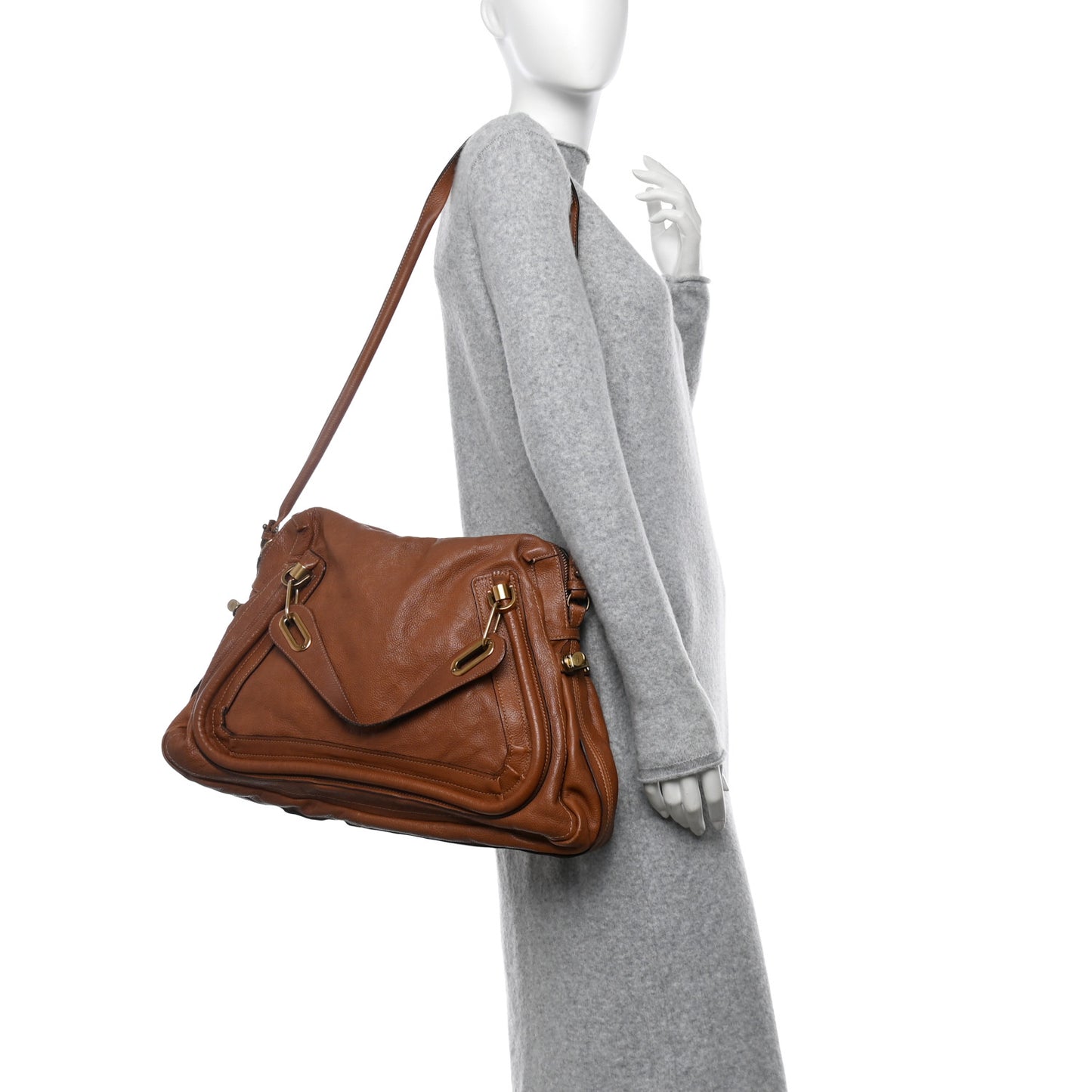 Calfskin Large Paraty Muscade