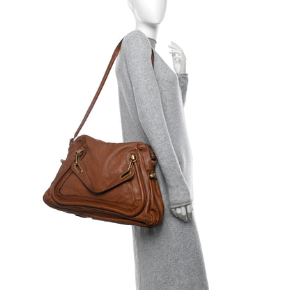 Chloe Calfskin Large Paraty Muscade 2 of 16