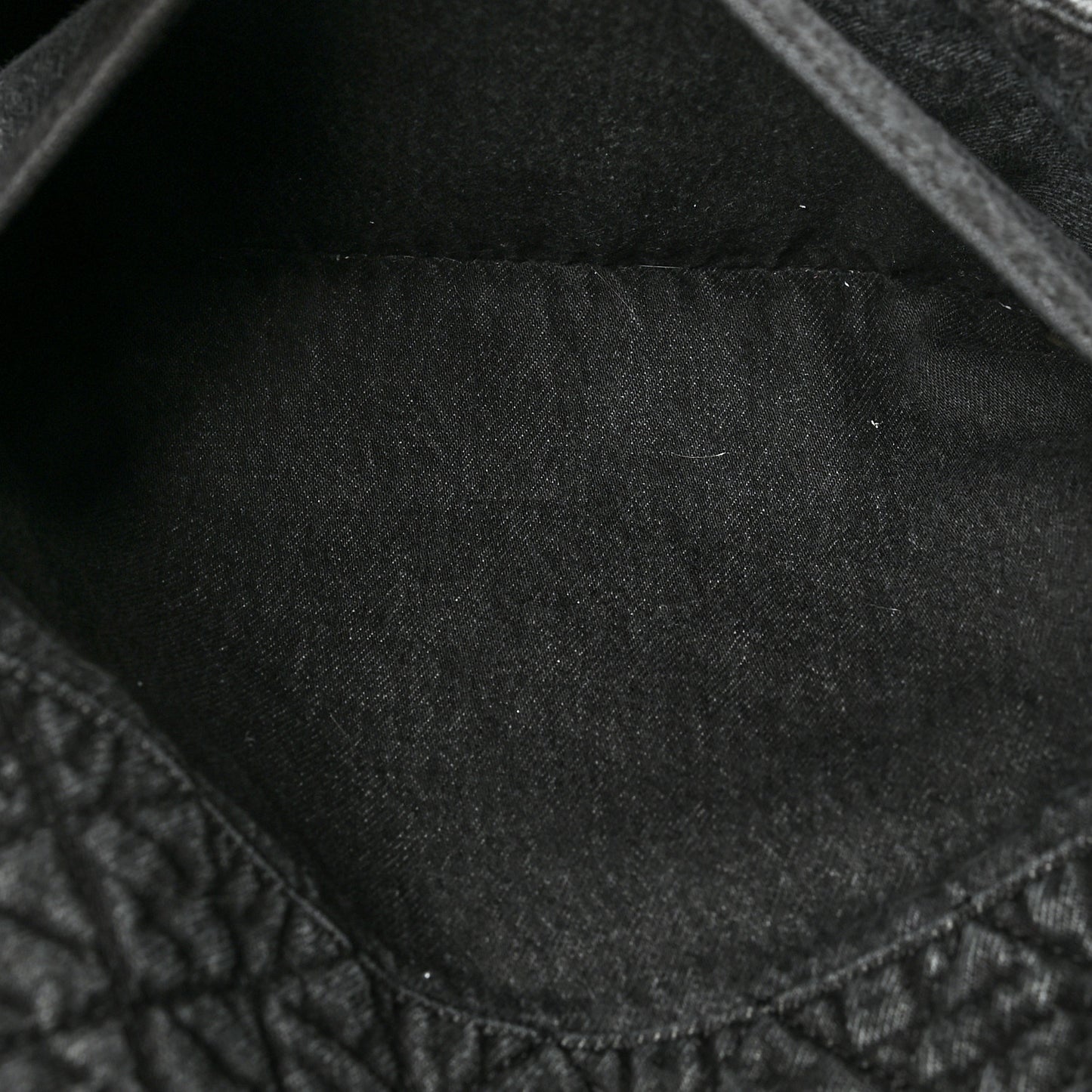 Denim Quilted Denimpression XXL Flap Grey Black