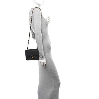 Chanel Grained Calfskin Mini Square Classic Pure Flap Black 2 of 11