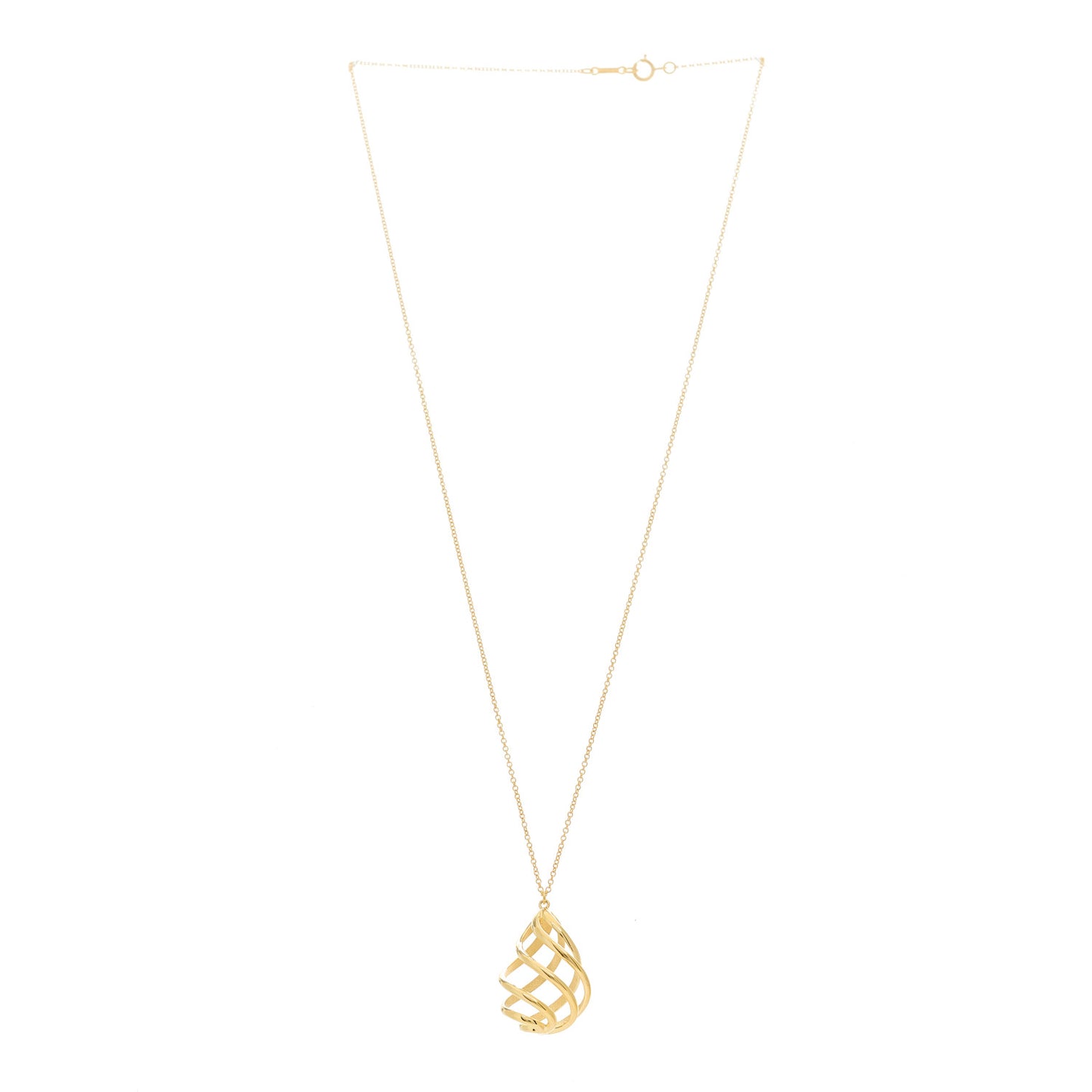 18K Yellow Gold Paloma Picasso Venezia Luce Pendant Necklace