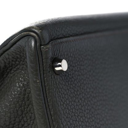 Hermes Taurillon Clemence Kelly Retourne 32 Vert De Gris 8 of 41