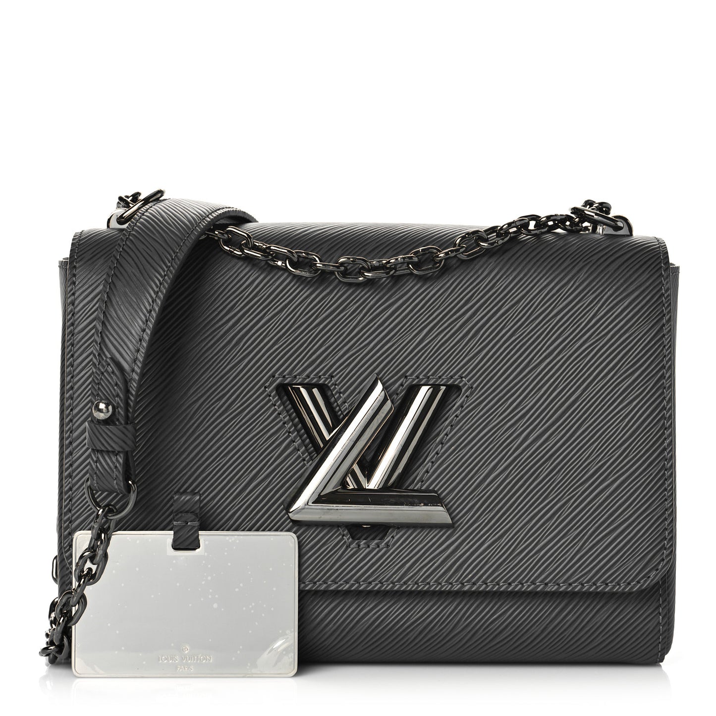 Epi Twist Shoulder Bag MM Etain