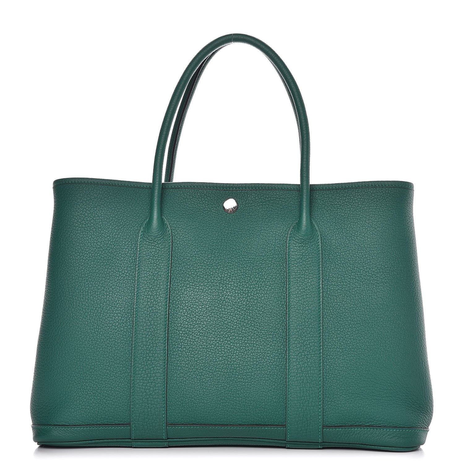 Hermes Negonda Garden Party Tote 36 MM Malachite 1 of 7
