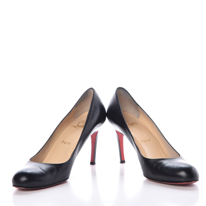 Christian Louboutin Kid Simple 85 Pumps 37.5 Black 6 of 22