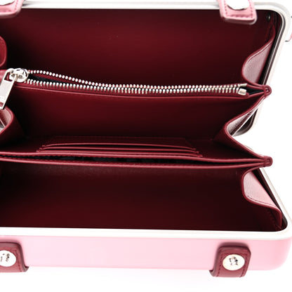 Christian Dior X RIMOWA Aluminum Personal Clutch On Strap Rose 5 of 11