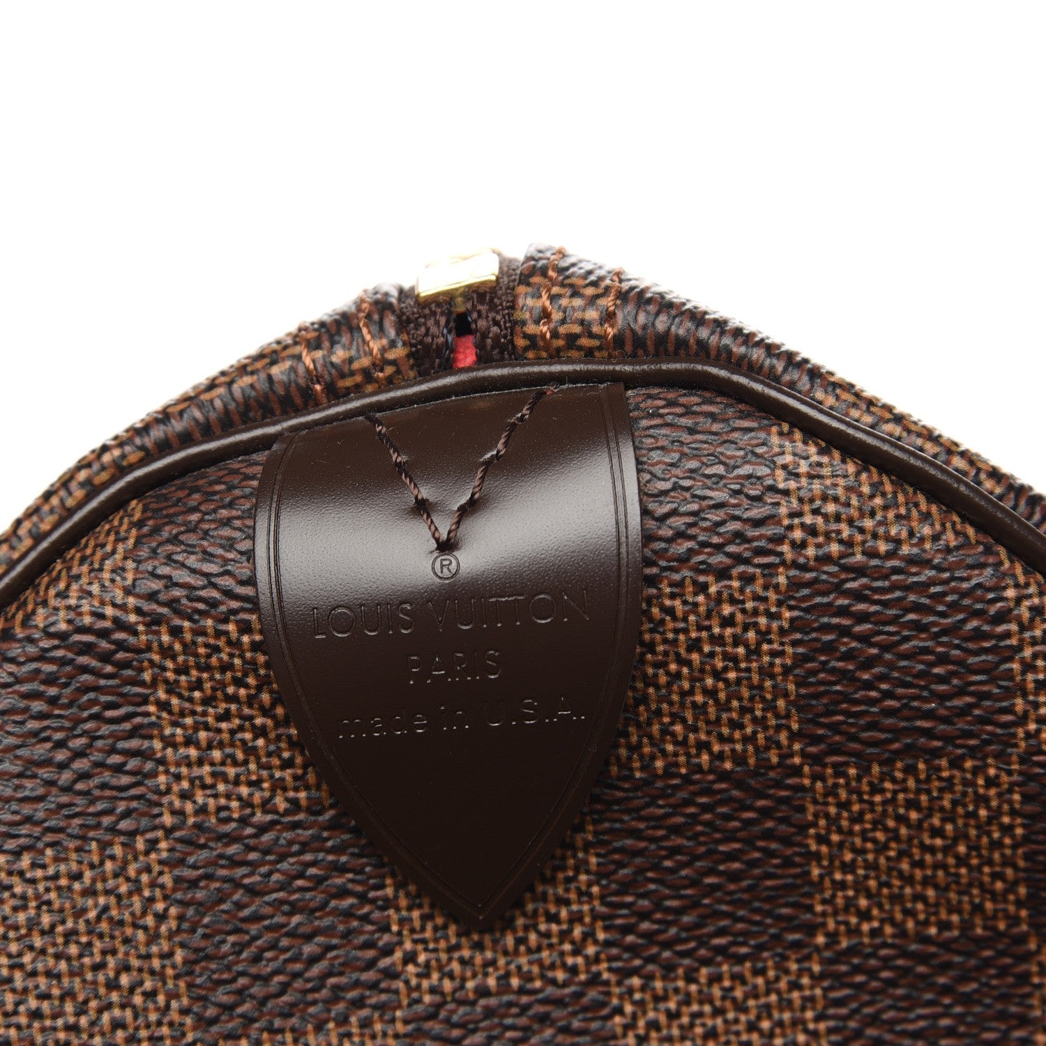 Louis Vuitton Damier Ebene Speedy 35 6 of 7
