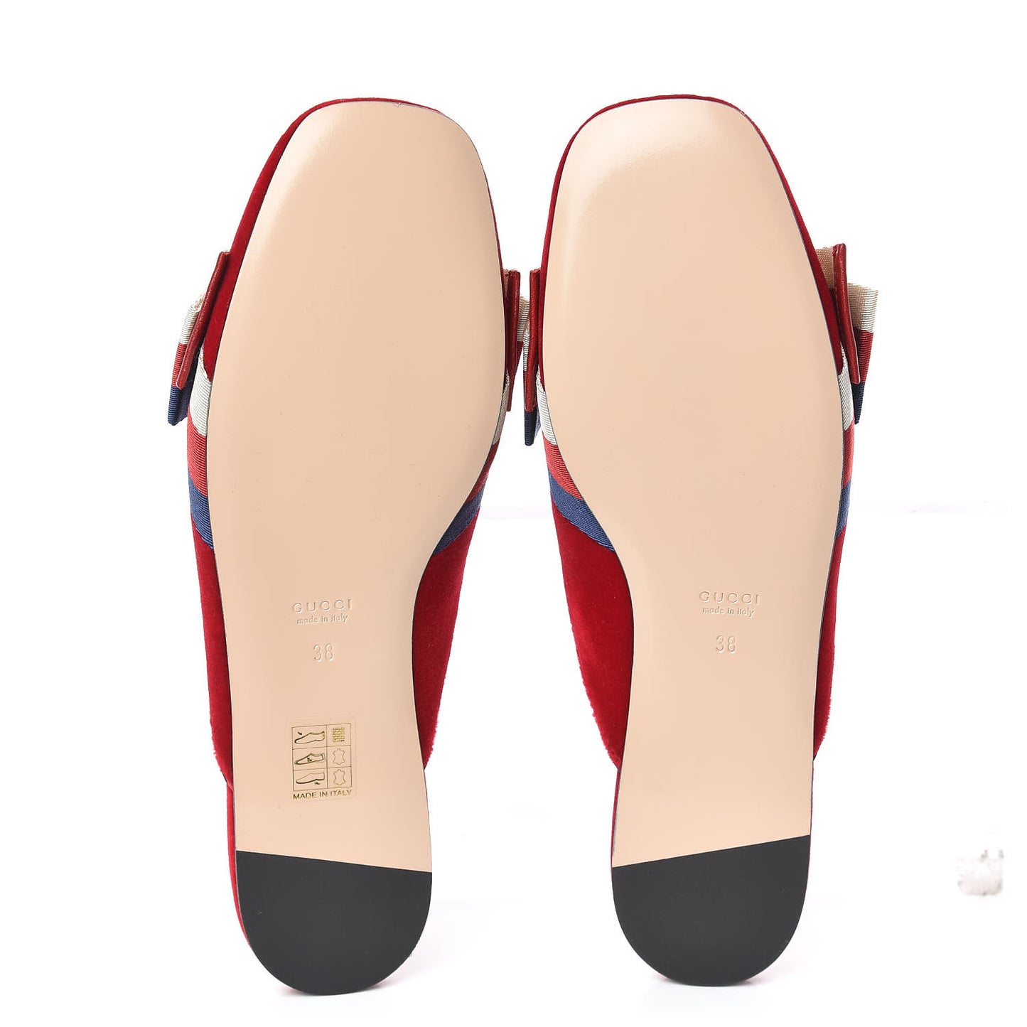 Velvet Sylvie Bow Slippers 38 Hibiscus Red