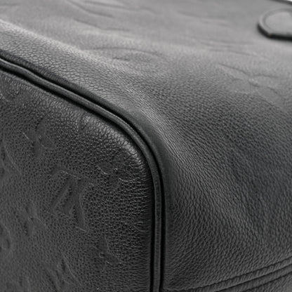 Louis Vuitton Empreinte Monogram Giant Neverfull MM Black 10 of 14