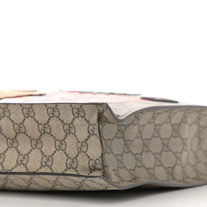 Gucci Soft GG Supreme Monogram Courrier Vertical Tote Beige New Acero 10 of 14