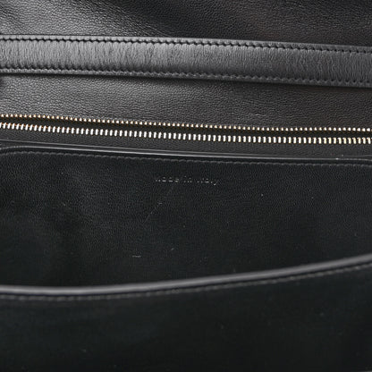 Celine Box Calfskin Medium Classic Box Flap Bag Black 7 of 13