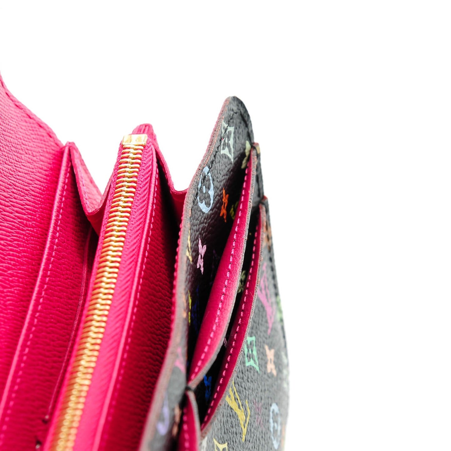 Monogram Multicolor Sarah Wallet Black Grenade