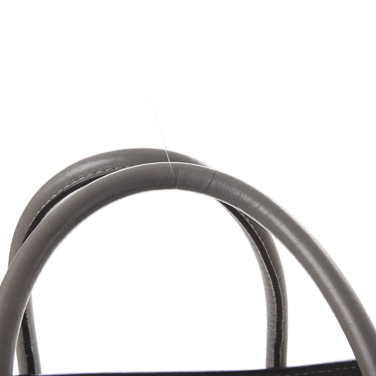 Crocodile Embossed Nubuck Medium Phantom Luggage Grey
