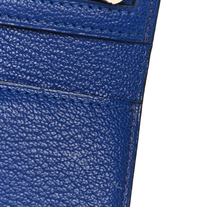 Hermes Chevre Mysore Clic 12 Wallet Bleu Electrique 11 of 14