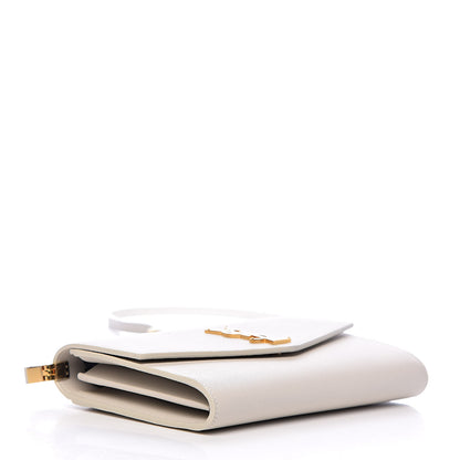 Saint Laurent Grain de Poudre Mini Uptown Crossbody Bag Crema Soft 4 of 10