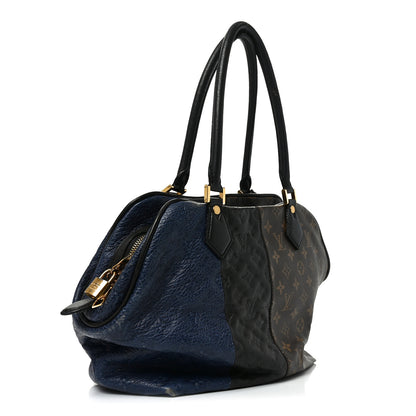 Louis Vuitton Monogram Stripes Medium Bag Marine 3 of 10