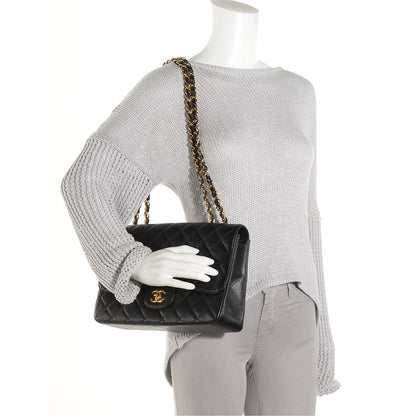 Chanel Caviar Jumbo Single Flap Black 2 of 8