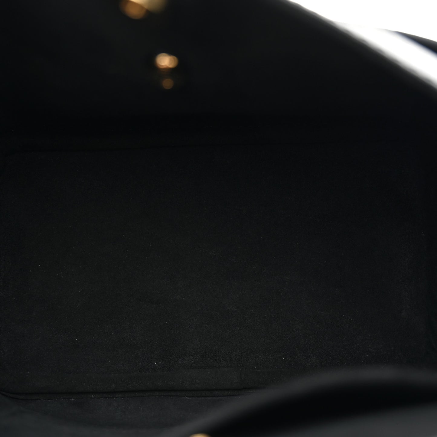 Calfskin Lock and Walk Bucket Black