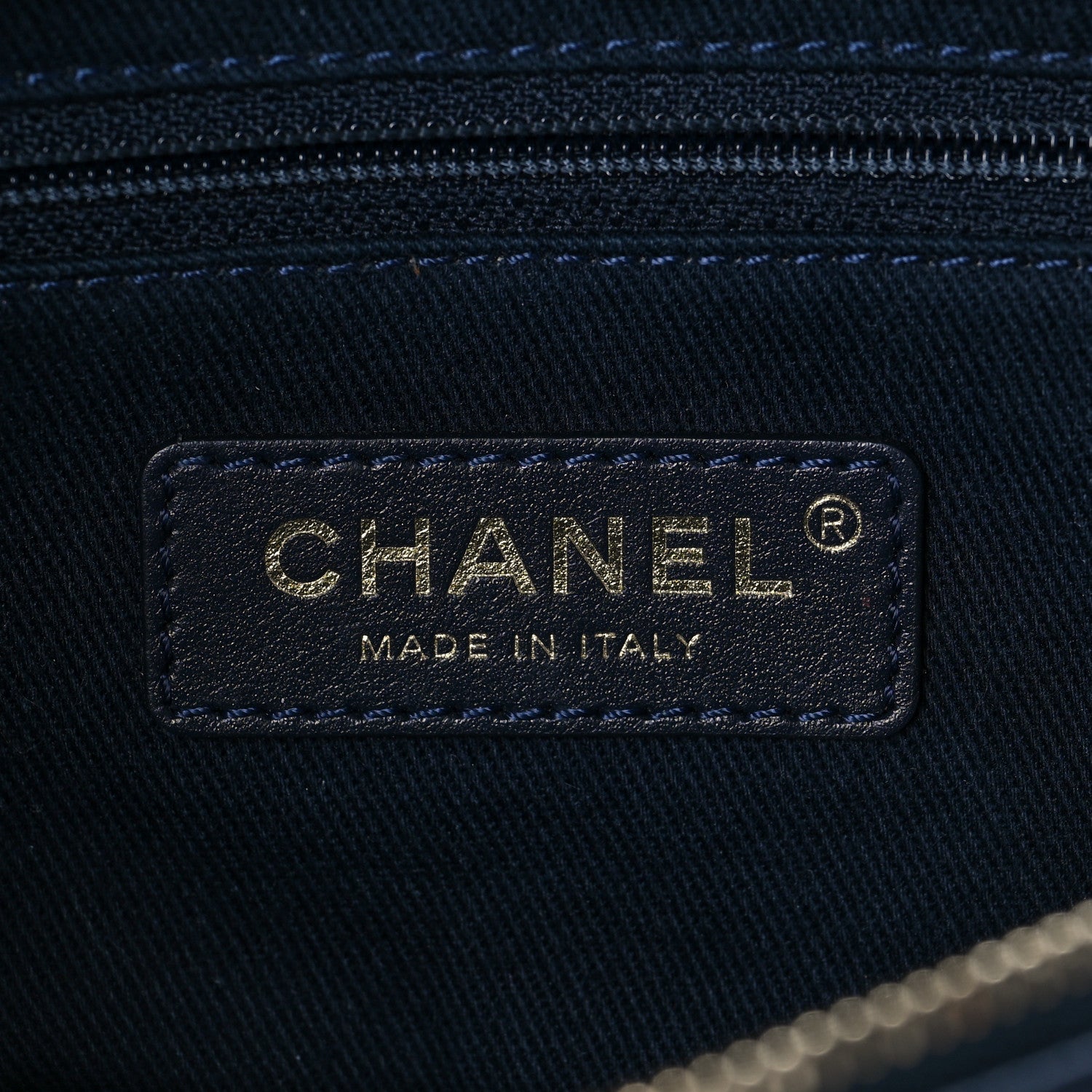 Chanel Caviar Quilted Business Affinity Waist Belt Bag Navy 6 of 8