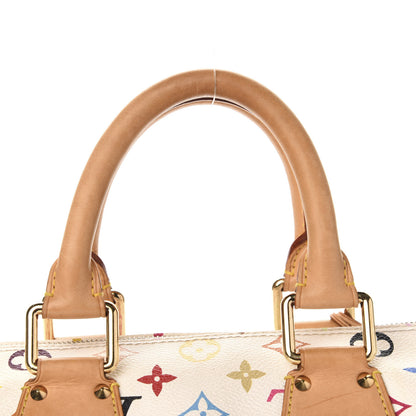 Louis Vuitton Monogram Multicolor Speedy 30 White 10 of 12