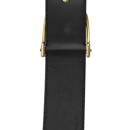 Gucci Nubuck Brocade Large Soft Stirrup Shoulder Bag Black 11 of 12