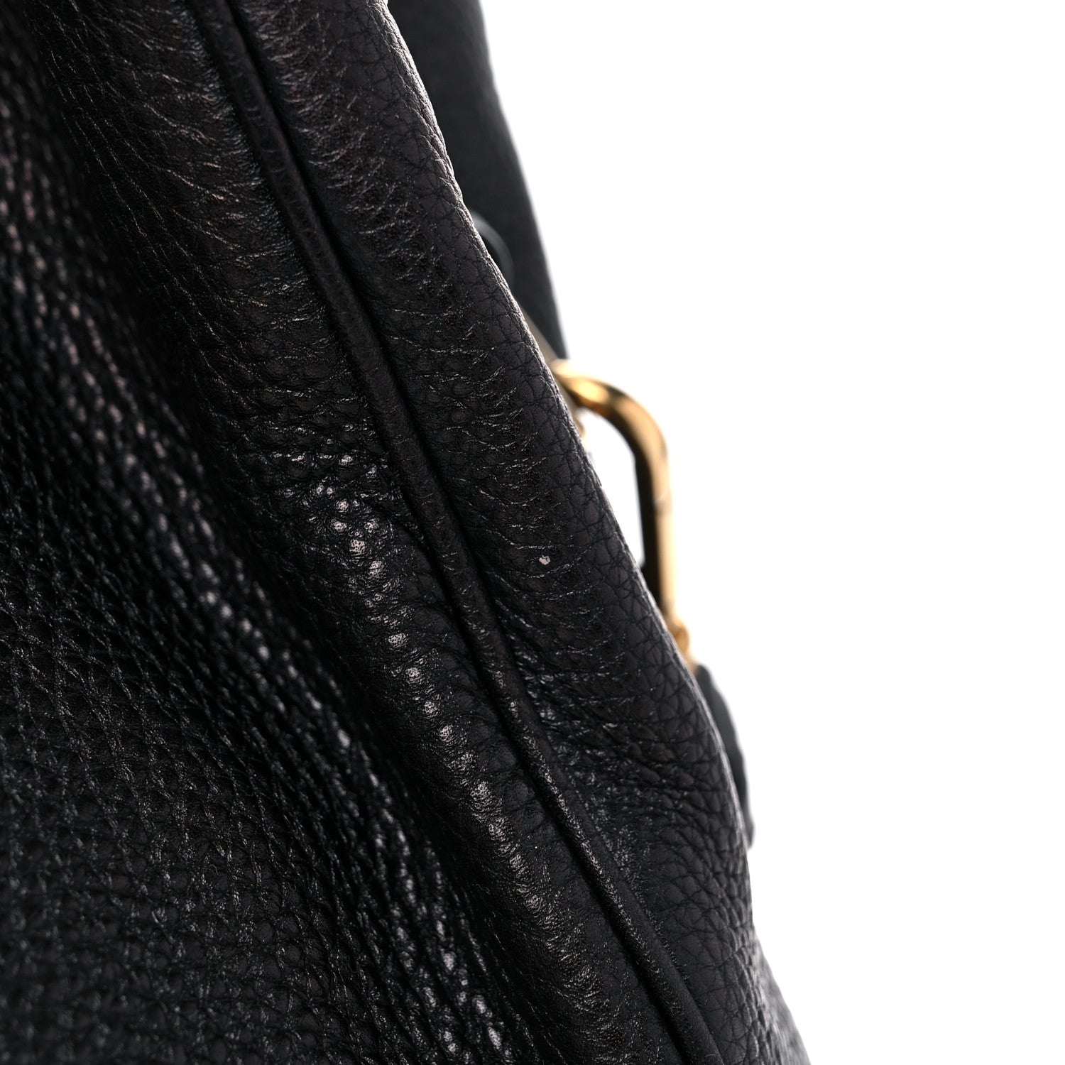 Prada Vitello Daino Tote Black 11 of 12