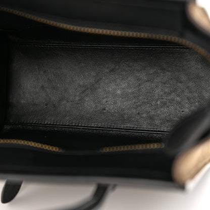 Celine Baby Grained Calfskin Nubuck Nano Tri-Color Luggage Stone 11 of 15