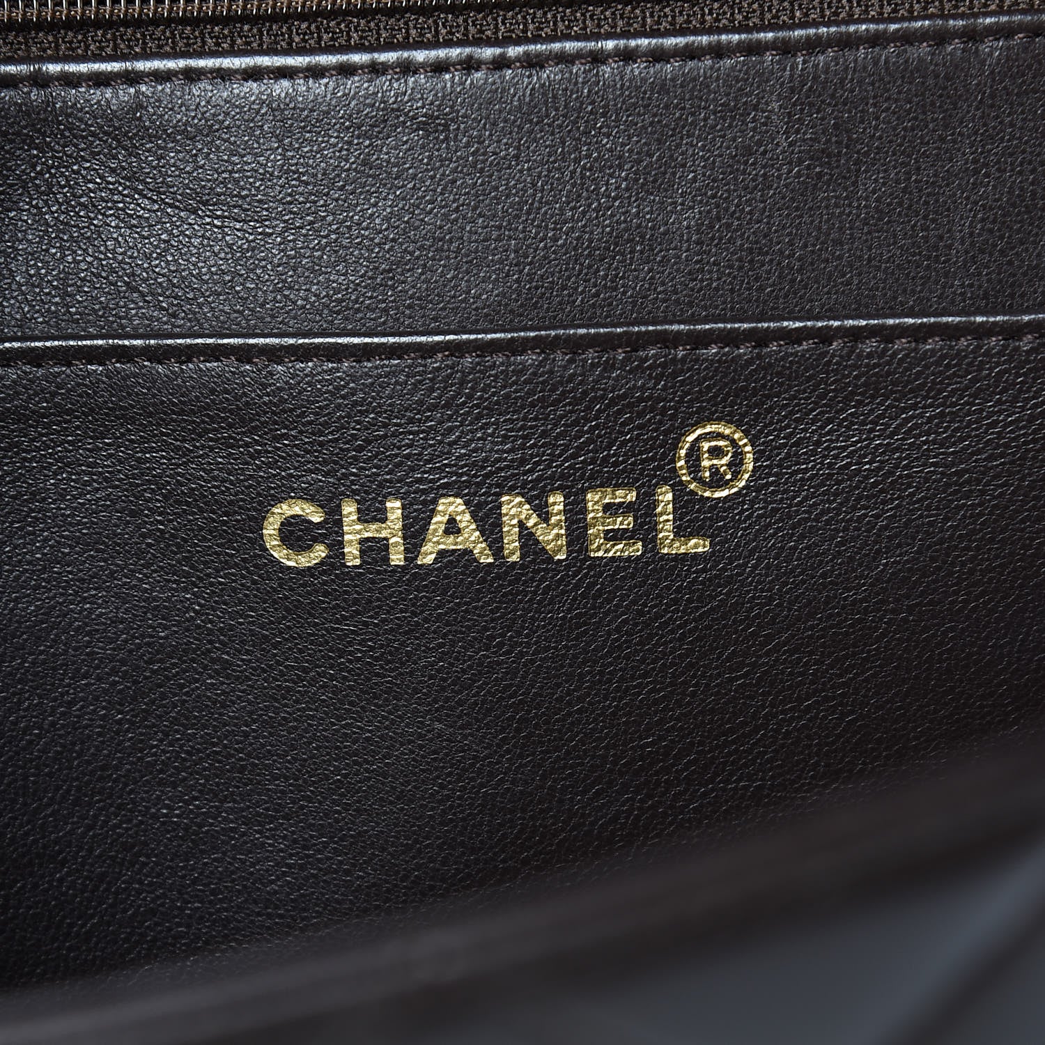 Chanel Lambskin XL Jumbo CC Single Flap Brown 7 of 26