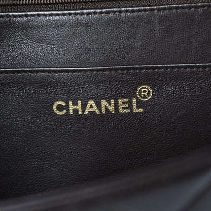 Chanel Lambskin XL Jumbo CC Single Flap Brown 7 of 26