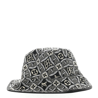 Louis Vuitton Jacquard Since 1854 Bucket Hat S Grey 3 of 5
