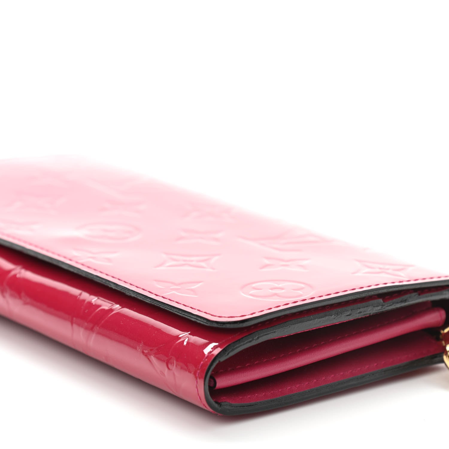Louis Vuitton Vernis Chaine Wallet Rose Indien 9 of 11