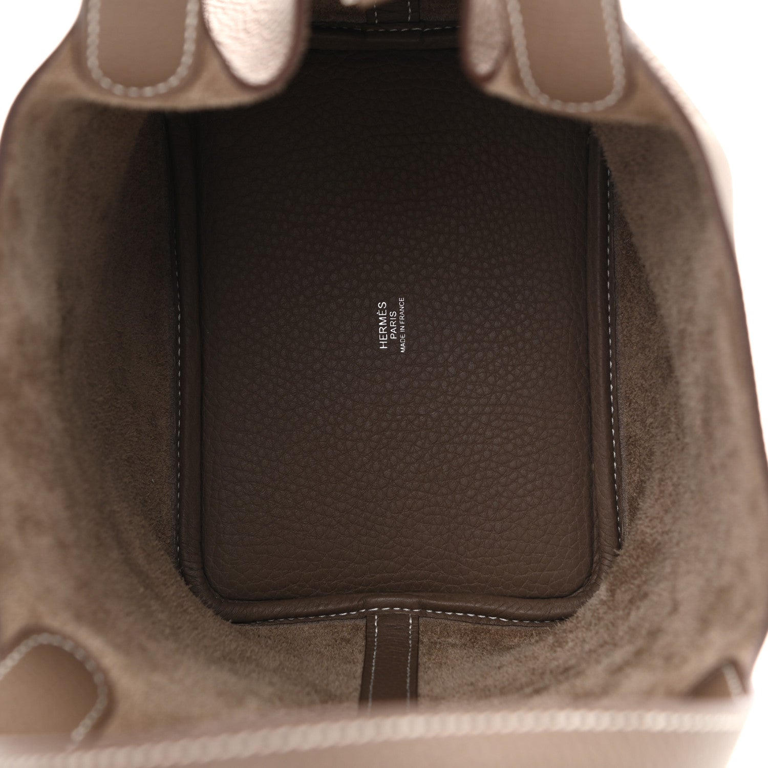 Hermes Taurillon Clemence Picotin Lock 18 PM Etoupe 5 of 12