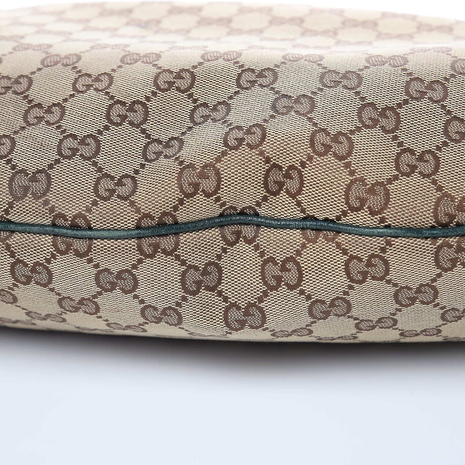 Gucci Monogram Medium Abbey Convertible Tote Green 10 of 12