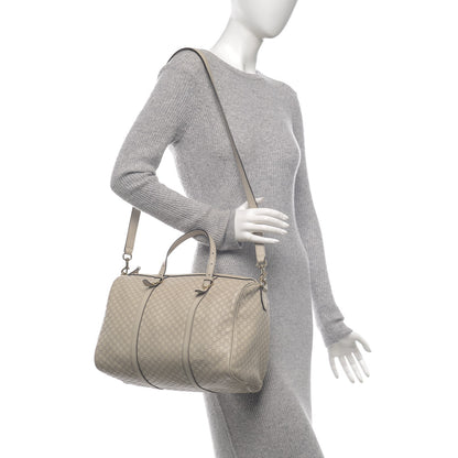 Gucci Soft Microguccissima Medium Nice Boston Off White 2 of 9